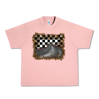 Salmon leopard racing  background Urban Heavy Tee - RanaPortraitStore