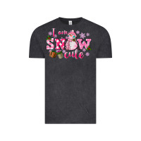 Vintage Black i am snow cute Vintage Tee - CowGirlArtShop