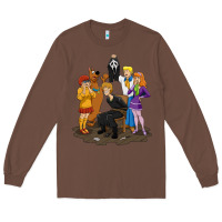 Chestnut surprise!  scooby dog with friends funny halloween Long Sleeve Tee - longCreatives