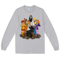 Moon Dust surprise!  scooby dog with friends funny halloween Long Sleeve Tee - longCreatives