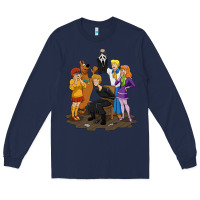 Navy surprise!  scooby dog with friends funny halloween Long Sleeve Tee - longCreatives