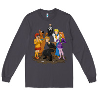Smoke surprise!  scooby dog with friends funny halloween Long Sleeve Tee - longCreatives