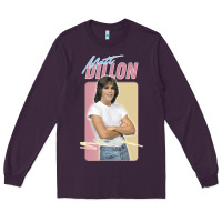 Plum Matt Dillon - Retro Aesthetic Design Long Sleeve Tee - longCreatives