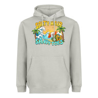 Moon Dust salty hair sandy toes summer Heavyweight Hoodie - BarkalooDesign