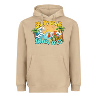 Mushroom salty hair sandy toes summer Heavyweight Hoodie - BarkalooDesign