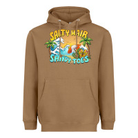 Toasted Coconut salty hair sandy toes summer Heavyweight Hoodie - BarkalooDesign