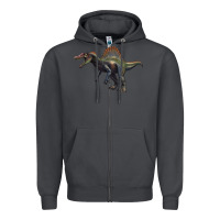 Smoke spinosaurus Zipper Hoodie - Artiststas