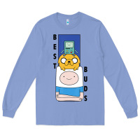Colony Blue Cn Adventure Time Finn Jake Bmo Best Buds Long Sleeve Tee - longCreatives