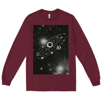 Burgundy Outer Wilds Long Sleeve Tee - longCreatives