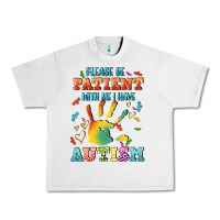 Lunar Rock please be patient with me i have autism Urban Heavy Tee - CowGirlArtShop