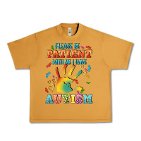 Peanut Butter please be patient with me i have autism Urban Heavy Tee - CowGirlArtShop