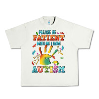 Pistachio please be patient with me i have autism Urban Heavy Tee - CowGirlArtShop