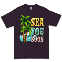 Plum Sea you soon Premium Tee - NancyCooperArtShop