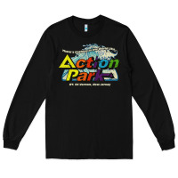 Black Funny Action Park New Jersey 1978 Vintage Long Sleeve Tee - longCreatives