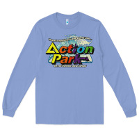 Colony Blue Funny Action Park New Jersey 1978 Vintage Long Sleeve Tee - longCreatives