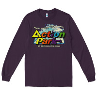 Plum Funny Action Park New Jersey 1978 Vintage Long Sleeve Tee - longCreatives