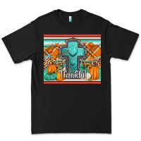 Black fall thankfull cross Premium Tee - Jasminsmagicworld