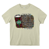 Mossy I Run on Coffee and Christmas Cheer Heavy Core Tee - Bettercallsaul
