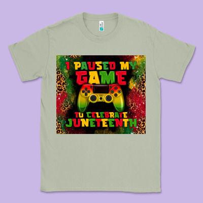 I Paused My Game Classic Tee Designed By Tumblerdesignbyshophia