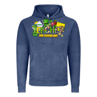 Vintage Denim Teacher St. Patrick's Day Vintage Hoodie - HowdyJamesFarm