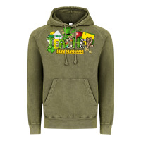Vintage Olive Teacher St. Patrick's Day Vintage Hoodie - HowdyJamesFarm