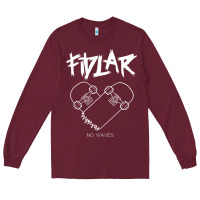 Burgundy Fidlar no Waves fans , music Long Sleeve Tee - longCreatives