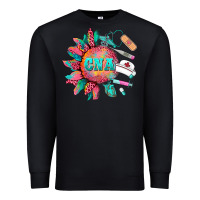 Black western certified nurse asistant  medical instruments Premium Sweatshirt - BarkalooDesign