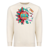 Sandshell western certified nurse asistant  medical instruments Premium Sweatshirt - BarkalooDesign