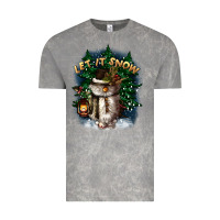 Cloud Rock let it snow Vintage Tee - CowGirlArtShop