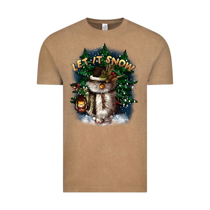 Let It Snow Vintage Tee by CowGirlArtShop | Teevron