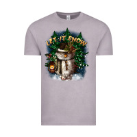 Vintage Zinc let it snow Vintage Tee - CowGirlArtShop