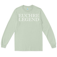 Matcha euchre tee shirt funny euchre player gift idea euchre legend Long Sleeve Tee - longCreatives