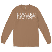 Toasted Coconut euchre tee shirt funny euchre player gift idea euchre legend Long Sleeve Tee - longCreatives
