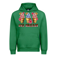 Emerald floral ice cream Urban Hoodie - AdoDesignShop