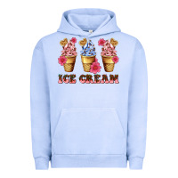 Pigment Grape Ice floral ice cream Urban Hoodie - AdoDesignShop