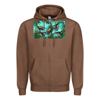 Chestnut brachiosaurus  sippy cup Zipper Hoodie - Artiststas