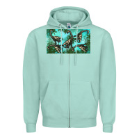 Seafoam brachiosaurus  sippy cup Zipper Hoodie - Artiststas