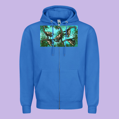 Brachiosaurus  Sippy Cup Zipper Hoodie Designed By Artiststas