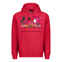 Cardinal Hair Stylist Your Textt Premium Hoodie - CowhideDigitalArt