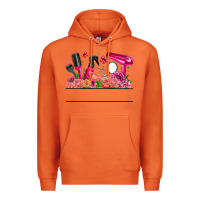 Carrot Hair Stylist Your Textt Premium Hoodie - CowhideDigitalArt