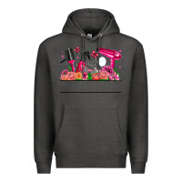 Charcoal Heather Hair Stylist Your Textt Premium Hoodie - CowhideDigitalArt