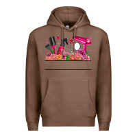 Chestnut Hair Stylist Your Textt Premium Hoodie - CowhideDigitalArt