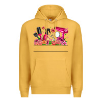 Mustard Hair Stylist Your Textt Premium Hoodie - CowhideDigitalArt
