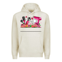 Oatmeal Heather Hair Stylist Your Textt Premium Hoodie - CowhideDigitalArt