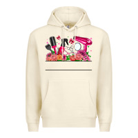 Sandshell Hair Stylist Your Textt Premium Hoodie - CowhideDigitalArt