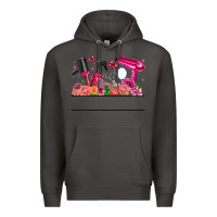 Smoke Hair Stylist Your Textt Premium Hoodie - CowhideDigitalArt