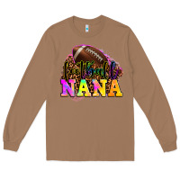 Toasted Coconut football nana Long Sleeve Tee - OliviaCreatesArt