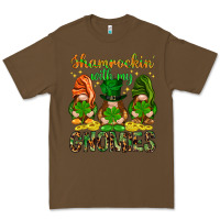 Cacao shamrockin with my gnomies Premium Tee - NancyCooperArtShop