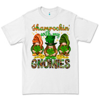 White shamrockin with my gnomies Premium Tee - NancyCooperArtShop