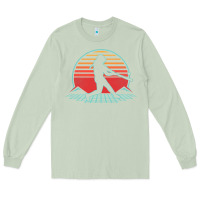 Matcha Softball Retro Vintage 80s Style Player Gift Long Sleeve Tee - longCreatives